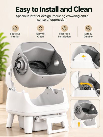 AS12 Smart Automatic Cat Litter Box