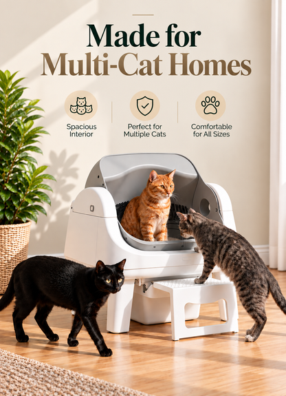 AS12 Smart Automatic Cat Litter Box