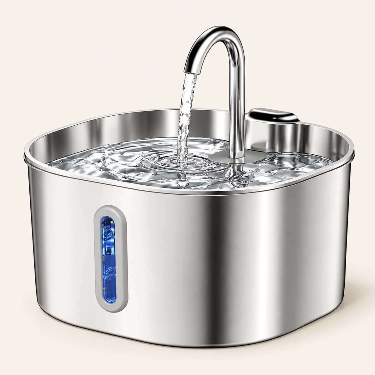 Stainless Steel Cat Water Fountain